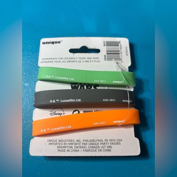 3 NEW! Star Wars Mandalorian Bracelets - Picture 3 of 4